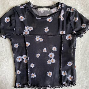 Mesh Flower Crop Trop
